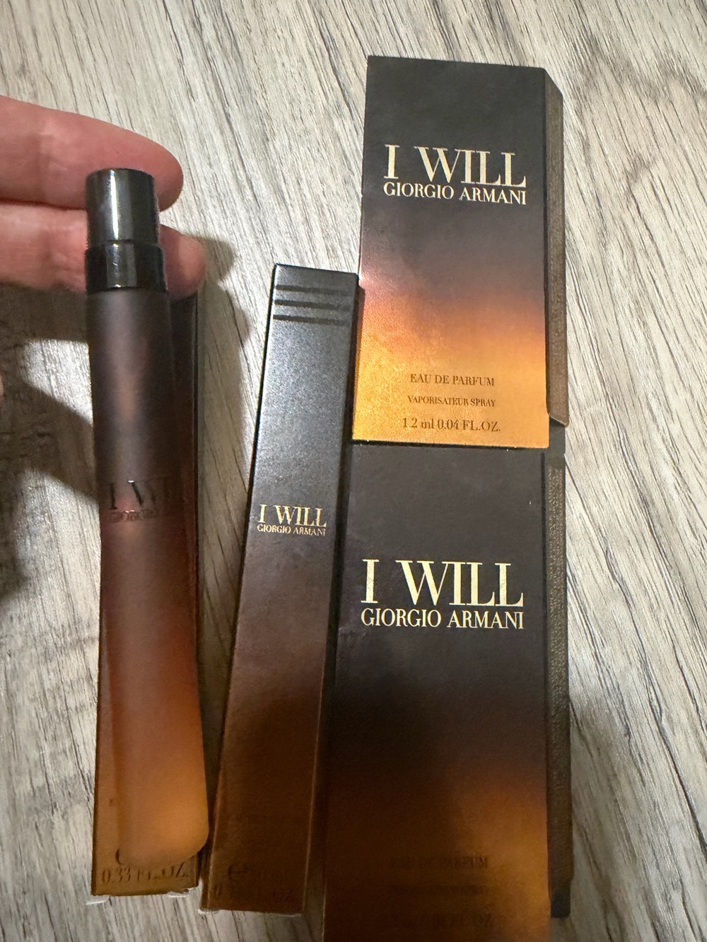Giorgio Armani I WILL